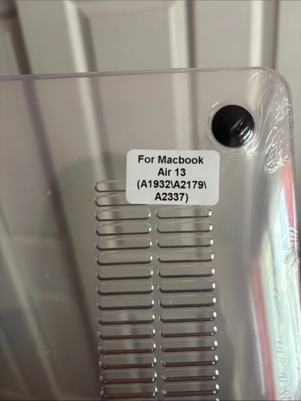 Clear Transparent MacBook Air Bottom Case - Fits Macbook Air 13